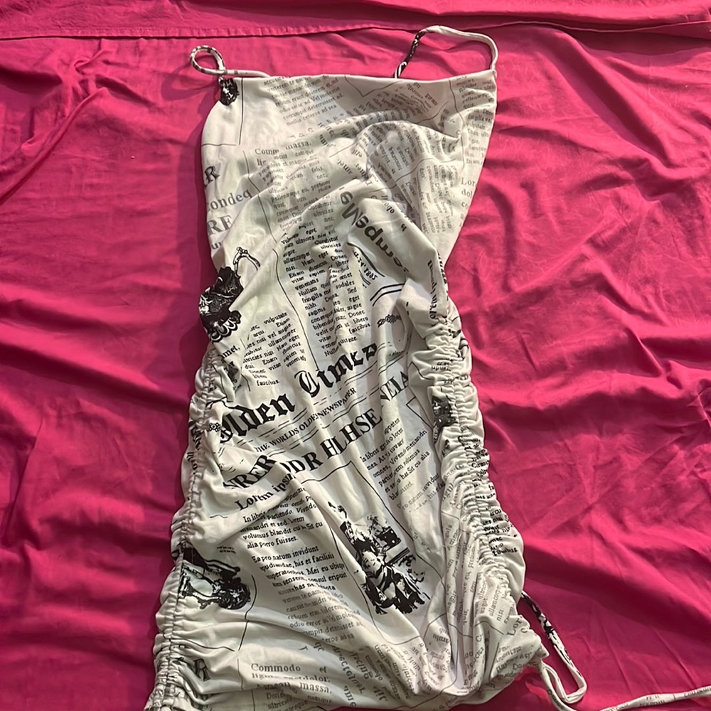 Newspaper Dress